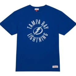 Men Mitchell & Ness T-Shirts & Tops-Legendary Slub S/S Tee Tampa Bay Lightning