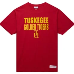 Men Mitchell & Ness T-Shirts & Tops-Legendary Slub S/S Tee Tuskegee University