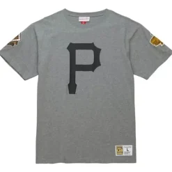Men Mitchell & Ness T-Shirts & Tops-Legends S/S Tee Pittsburgh Pirates Roberto Clemente