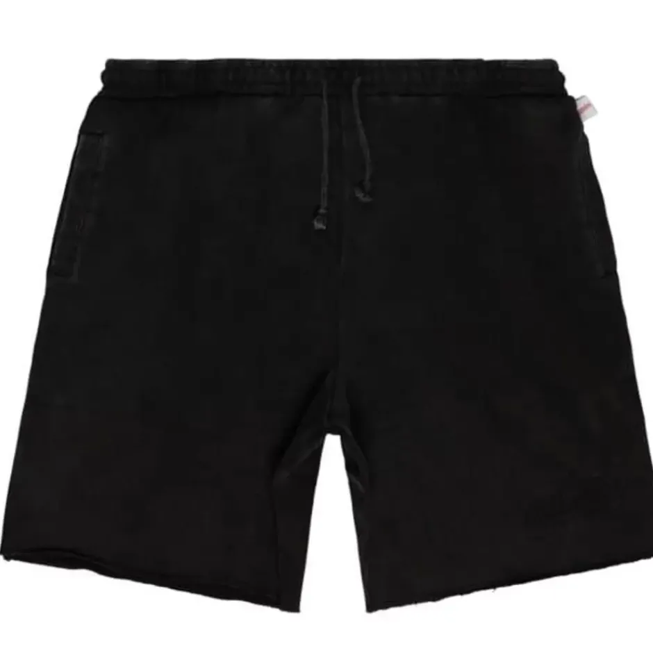 Men Mitchell & Ness Shorts-Lightweight Fleece Shorts Milwaukee Bucks