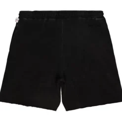 Men Mitchell & Ness Shorts-Lightweight Fleece Shorts Milwaukee Bucks