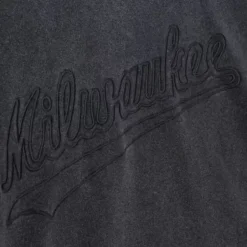 Men Mitchell & Ness Hoodies & Sweatshirts-Lightweight Fleece S/S Fleece Hoody Milwaukee Bucks