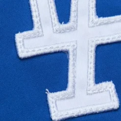 Men Mitchell & Ness Jackets & Outerwear-Lightweight Satin Bomber Vintage Logo Los Angeles Dodgers