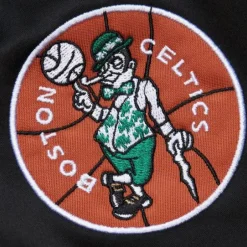 Men Mitchell & Ness Jackets & Outerwear-Lightweight Satin Jacket Boston Celtics