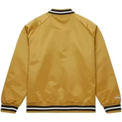 Men Mitchell & Ness Jackets & Outerwear-Lightweight Satin Jacket Current Logo Vegas Golden Knights