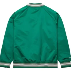 Men Mitchell & Ness Jackets & Outerwear-Lightweight Satin Jacket Philadelphia Eagles