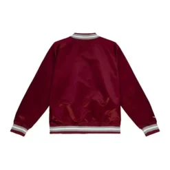 Men Mitchell & Ness Jackets & Outerwear-Lightweight Satin Jacket Texas Southern University