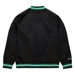 Men Mitchell & Ness Jackets & Outerwear-Lightweight Satin Jacket Philadelphia Eagles
