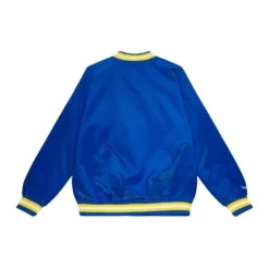 Men Mitchell & Ness Jackets & Outerwear-Lightweight Satin Jacket North Carolina A&T University