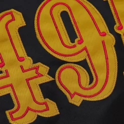 Men Mitchell & Ness Jackets & Outerwear-Lightweight Satin Jacket San Francisco 49Ers