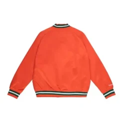 Men Mitchell & Ness Jackets & Outerwear-Lightweight Satin Jacket Florida A&M University