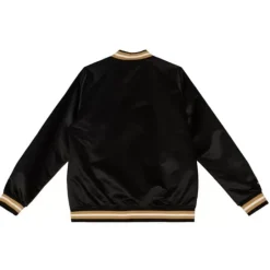 Men Mitchell & Ness Jackets & Outerwear-Lightweight Satin Jacket Vegas Golden Knights