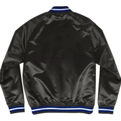 Men Mitchell & Ness Jackets & Outerwear-Lightweight Satin Jacket Orlando Magic