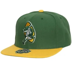 Mitchell & Ness Snapback-Logo Bill Snapback Green Bay Packers