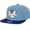 Mitchell & Ness Snapback-Logo Bill Snapback University Of North Carolina