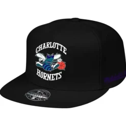 Mitchell & Ness Fitted-Logo History Fitted Hwc Charlotte Hornets