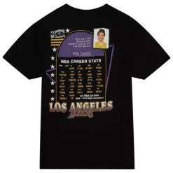 Men Mitchell & Ness T-Shirts & Tops-Love For The City Tee Los Angeles Lakers Pau Gasol