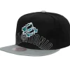 Mitchell & Ness Snapback-Low Big Face Snapback Hwc San Antonio Spurs