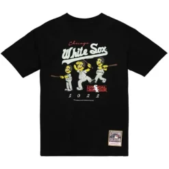 Men Mitchell & Ness T-Shirts & Tops-Lyrical Lemonade X M&N Mlb Tee Chicago White Sox