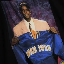 Men Mitchell & Ness T-Shirts & Tops-Making Memories Tee Sacramento Kings Chris Webber