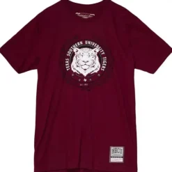 Men Mitchell & Ness T-Shirts & Tops-Mascot Glory Tee Texas Southern University