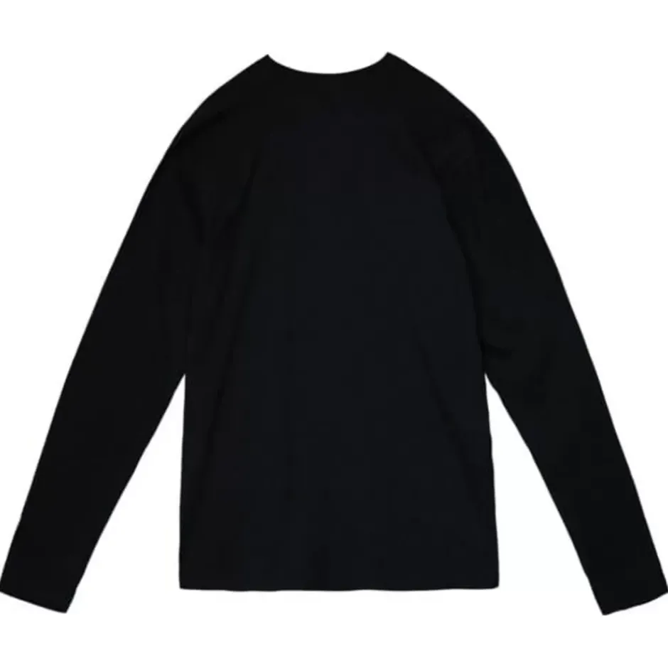 Men Mitchell & Ness T-Shirts & Tops-Mascot Illo Longsleeve Florida A&M University