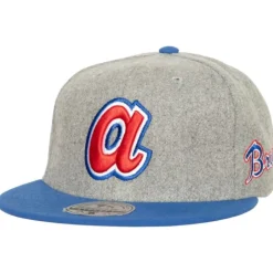 Mitchell & Ness Fitted-Meltdown Fitted Coop Atlanta Braves