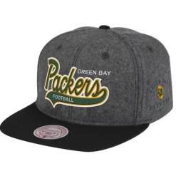 Mitchell & Ness Snapback-Melton Cod Snapback Green Bay Packers