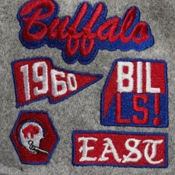 Mitchell & Ness Snapback-Melton Patch Snapback Buffalo Bills