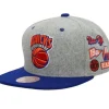 Mitchell & Ness Snapback-Melton Patch Snapback Hwc New York Knicks
