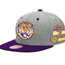 Mitchell & Ness Snapback-Melton Patch Snapback Ncaa Louisiana State University