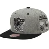 Mitchell & Ness Snapback-Melton Patch Snapback Nfl Oakland Raiders