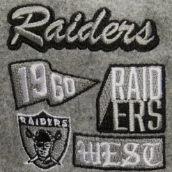 Mitchell & Ness Snapback-Melton Patch Snapback Nfl Oakland Raiders