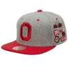 Mitchell & Ness Snapback-Melton Patch Snapback Ohio State