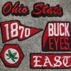 Mitchell & Ness Snapback-Melton Patch Snapback Ohio State