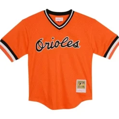 Youth Mitchell & Ness Big Kids-Mesh Bp Jersey Baltimore Orioles Cal Ripken Jr
