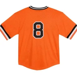 Youth Mitchell & Ness Big Kids-Mesh Bp Jersey Baltimore Orioles Cal Ripken Jr