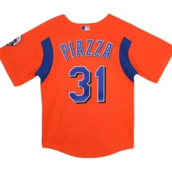 Youth Mitchell & Ness Big Kids-Mesh Bp Jersey New York Mets Mike Piazza