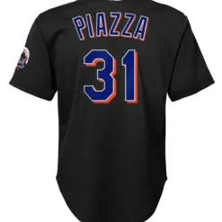 Youth Mitchell & Ness Big Kids-Mesh Bp Jersey New York Mets 2000 Mike Piazza