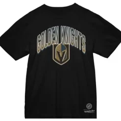 Men Mitchell & Ness T-Shirts & Tops-Minor Penalty Tee Vegas Golden Knights