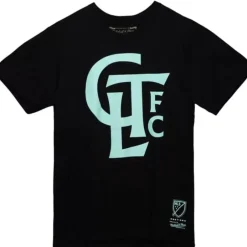 Men Mitchell & Ness T-Shirts & Tops-Minted Monogram Tee Charlotte Fc