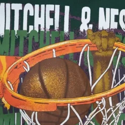 Men Mitchell & Ness Pants-Big Face Sweatpants