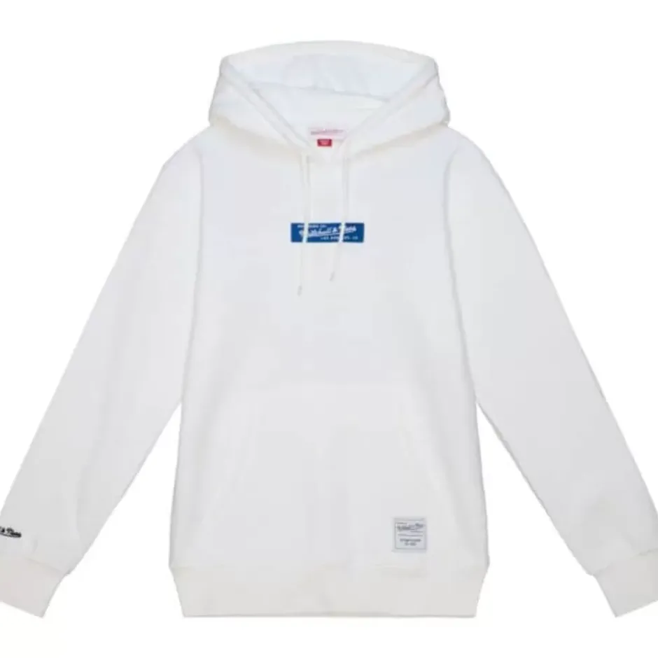 Men Mitchell & Ness Hoodies & Sweatshirts-Box Logo Hoody