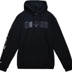 Men Mitchell & Ness Hoodies & Sweatshirts-Essentials Print Hoodie