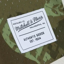 Mitchell & Ness M&N Brand-Ghost Green Camo Replica Branded Shorts