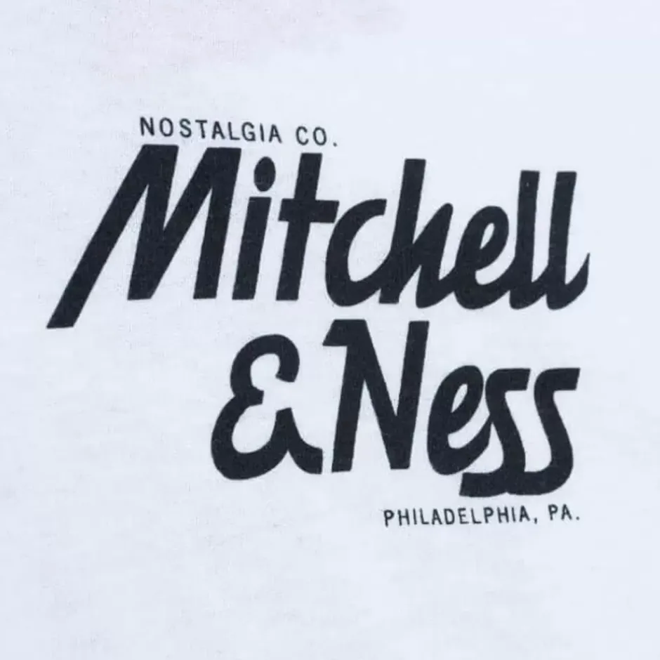 Men Mitchell & Ness T-Shirts & Tops-Midweight Circle Back Tee