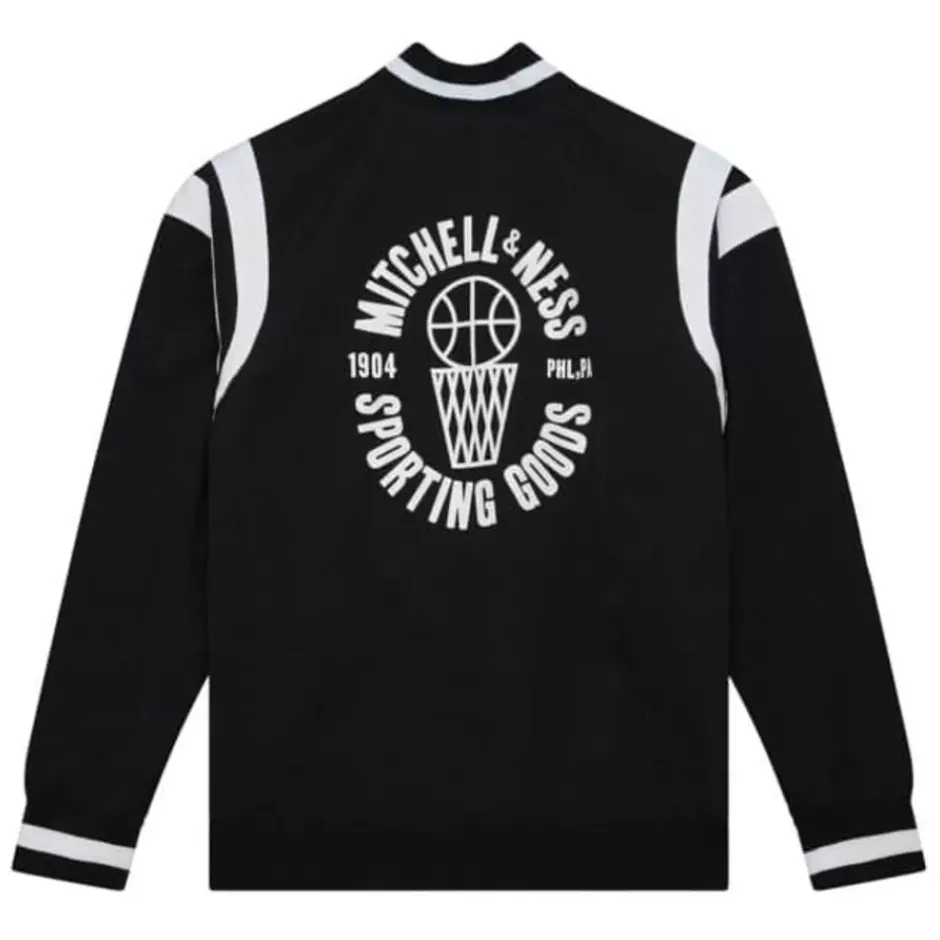 Men Mitchell & Ness Jackets & Outerwear-Warm Up Jacket