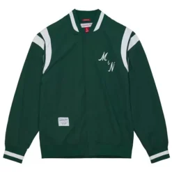 Men Mitchell & Ness Jackets & Outerwear-Warm Up Jacket