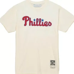 Men Mitchell & Ness T-Shirts & Tops-Mlb Legendary Tee Phillies