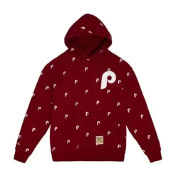 Men Mitchell & Ness Hoodies & Sweatshirts-Mlb Repeat Hoody Philadelphia Phillies